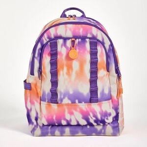 Ecotech Orange and Purple Bag with Tie-Dye Design